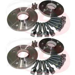 Abarth 500 / 595 / 695 TMC Front & Rear Wheel Spacers Package