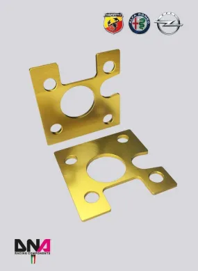 Abarth 500 USA/Abarth Punto Rear Negative Camber Plates Kit - DNA RACING