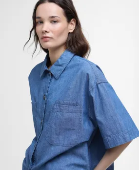 Barbour Melanie Oversized  Short Sleeve Shirt
