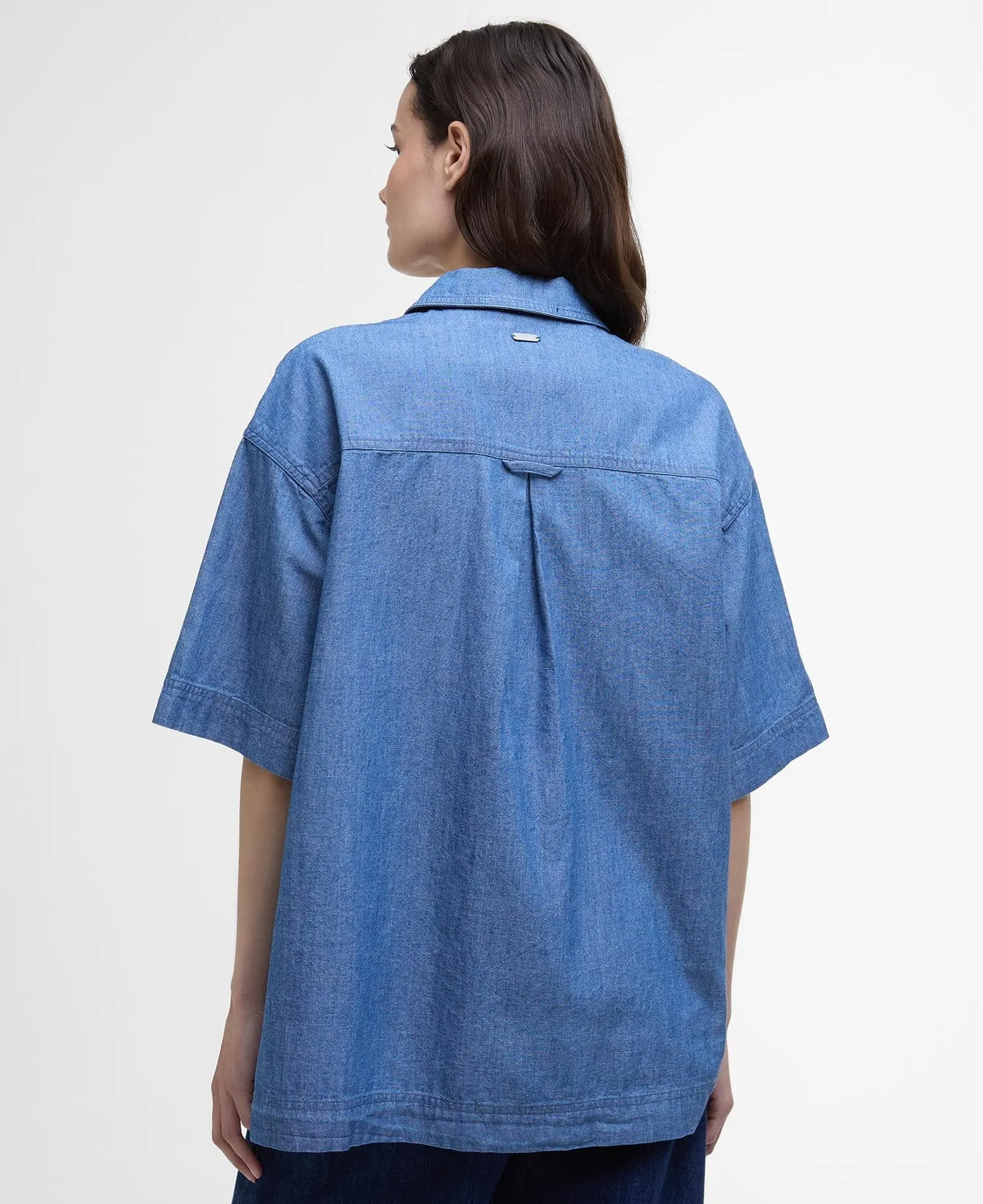 Barbour Melanie Oversized  Short Sleeve Shirt