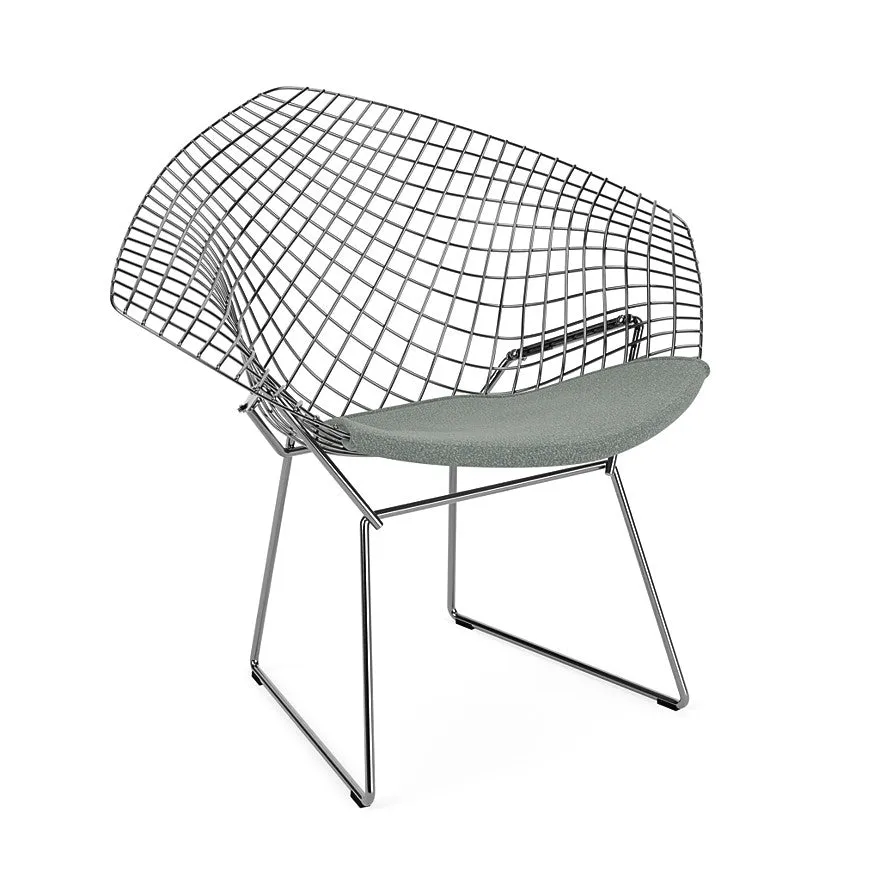 Bertoia “Diamond” Armchair With Seat Pad