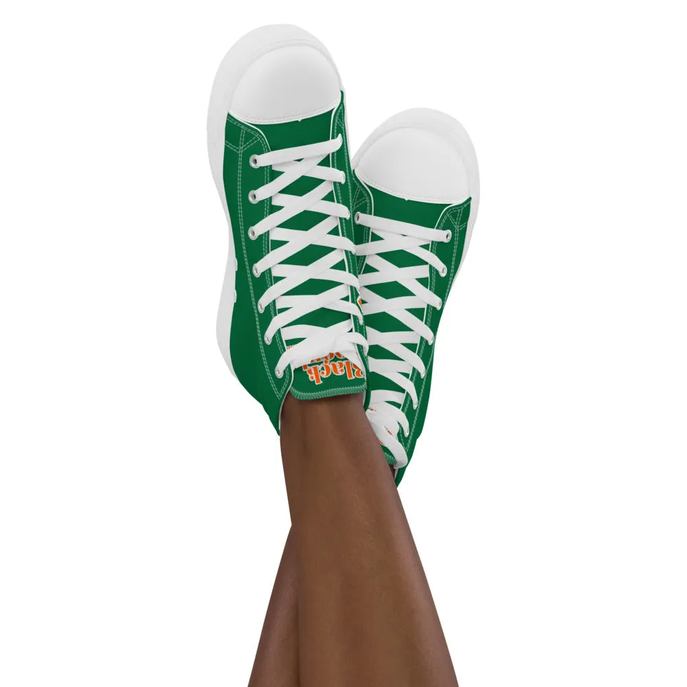 BMCLUB Women’s high top canvas shoes