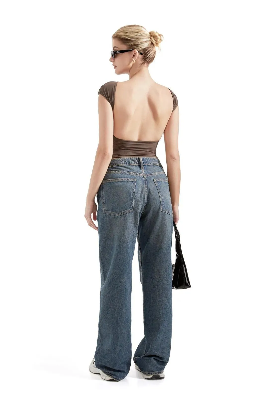 Buttery Soft Backless Shirt