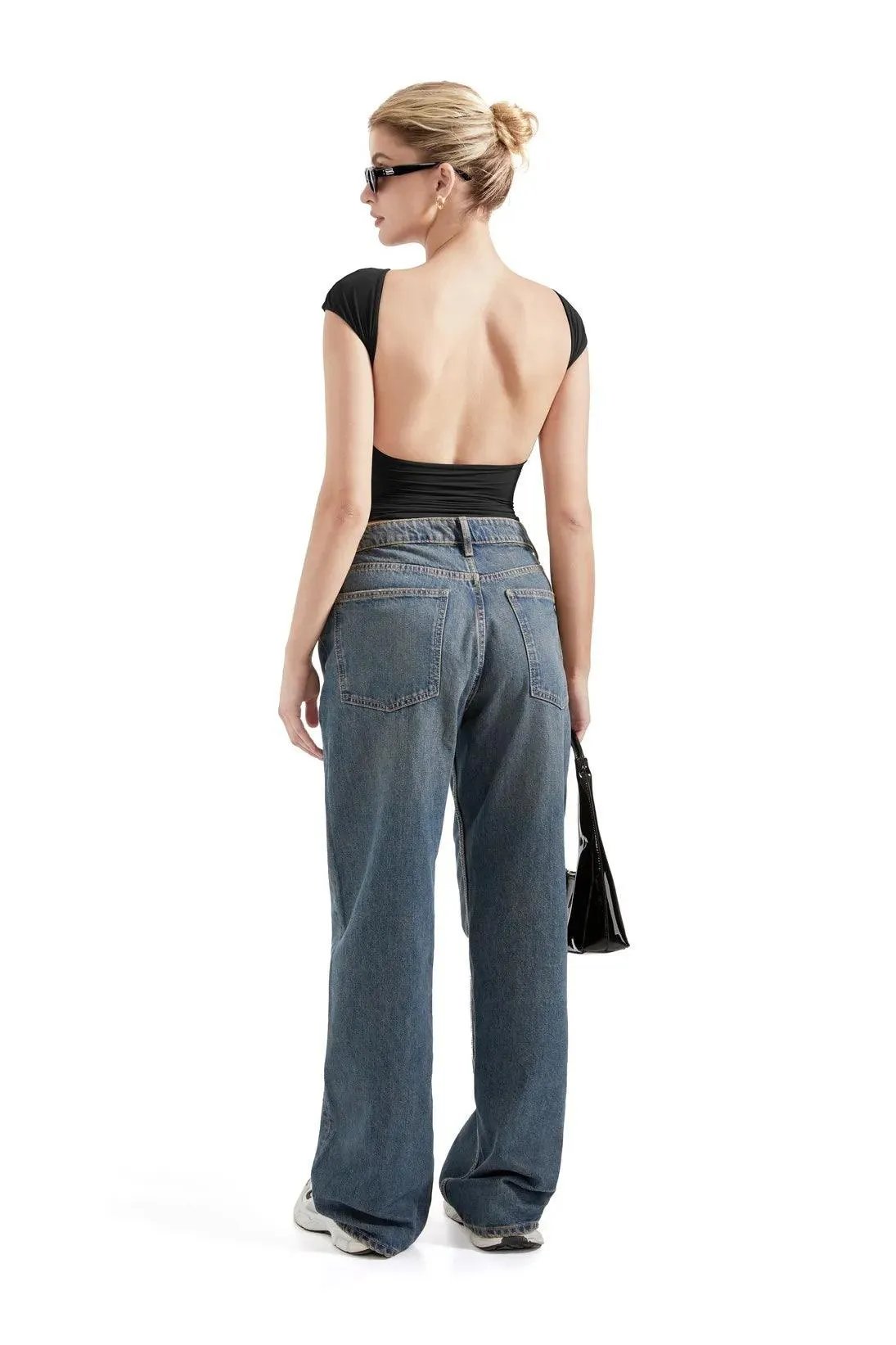 Buttery Soft Backless Shirt