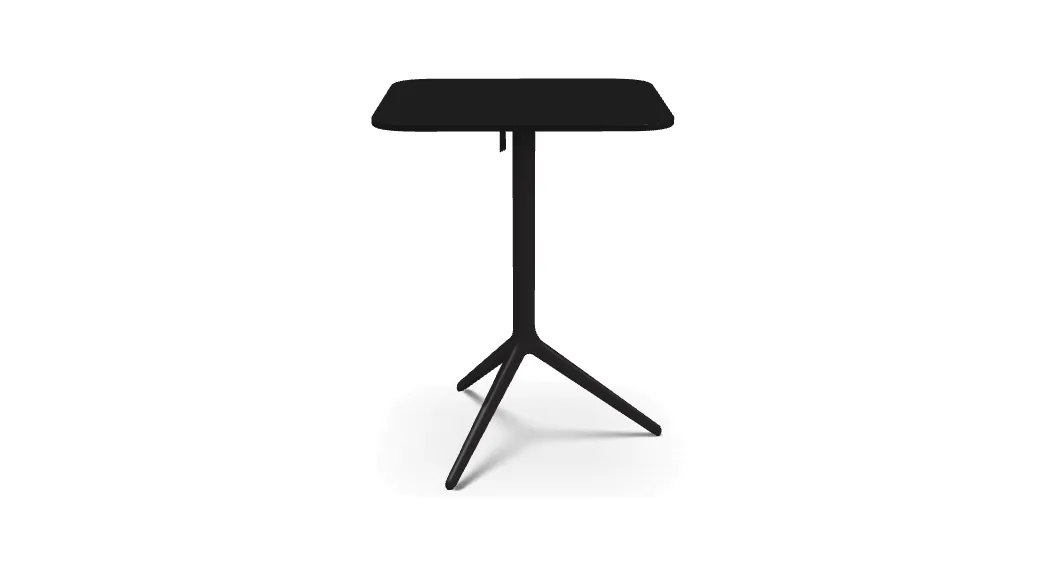 Central Table with folding top 55x55 cm