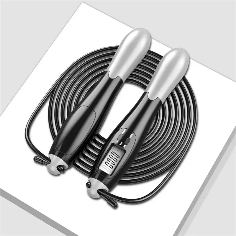 Counting Jump Rope ball Steel PVC Skipping Rope Exercise Adjustable Cordless jump rope Fitness gym Training Home Sport