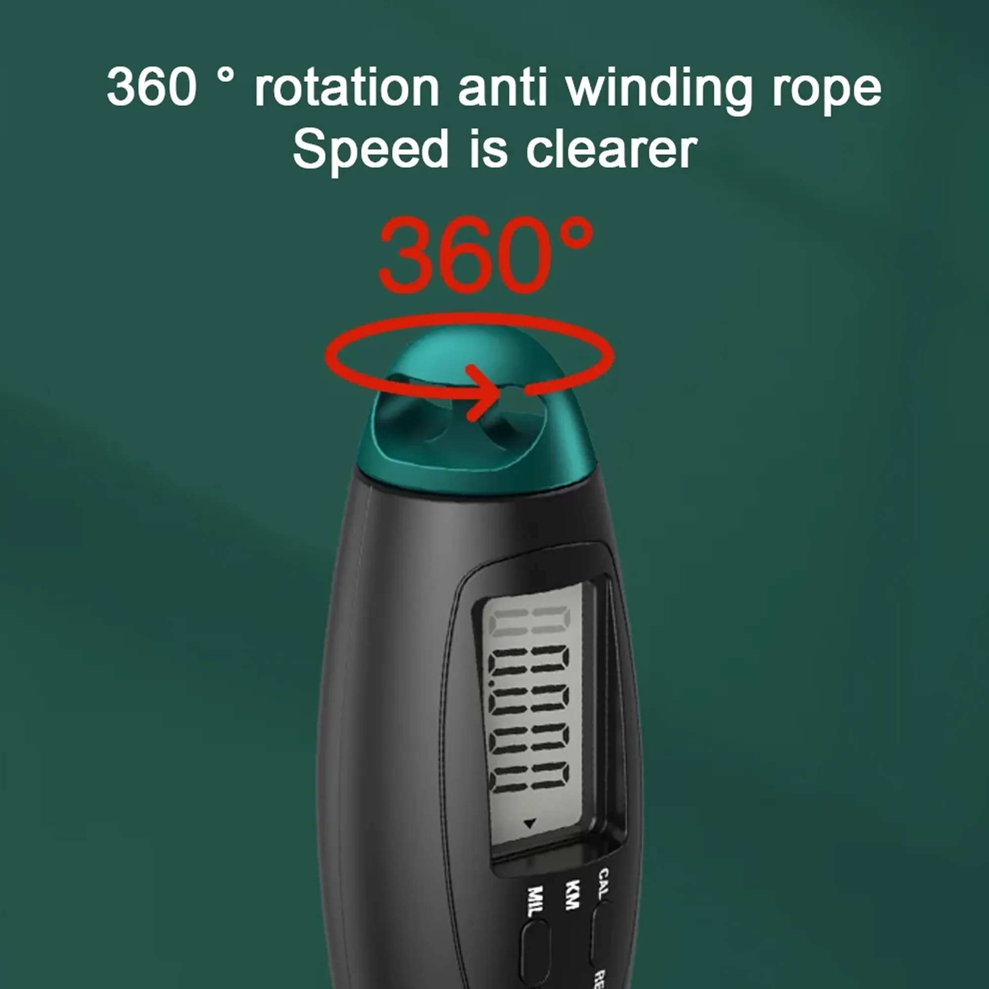 Counting Jump Rope ball Steel PVC Skipping Rope Exercise Adjustable Cordless jump rope Fitness gym Training Home Sport