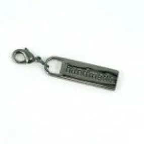 Handmade Zip Pull Gunmetal
