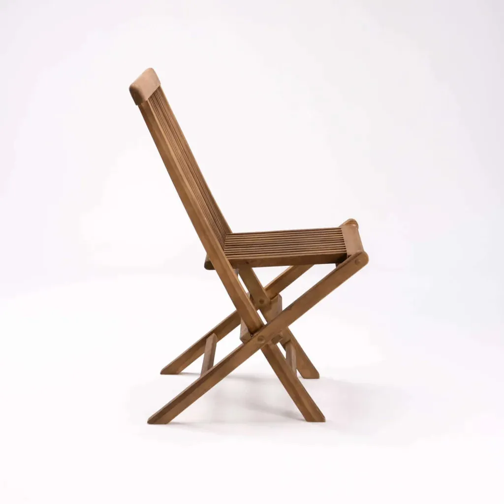 INDO TEAK FOLDING CHAIR