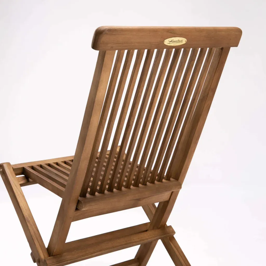 INDO TEAK FOLDING CHAIR