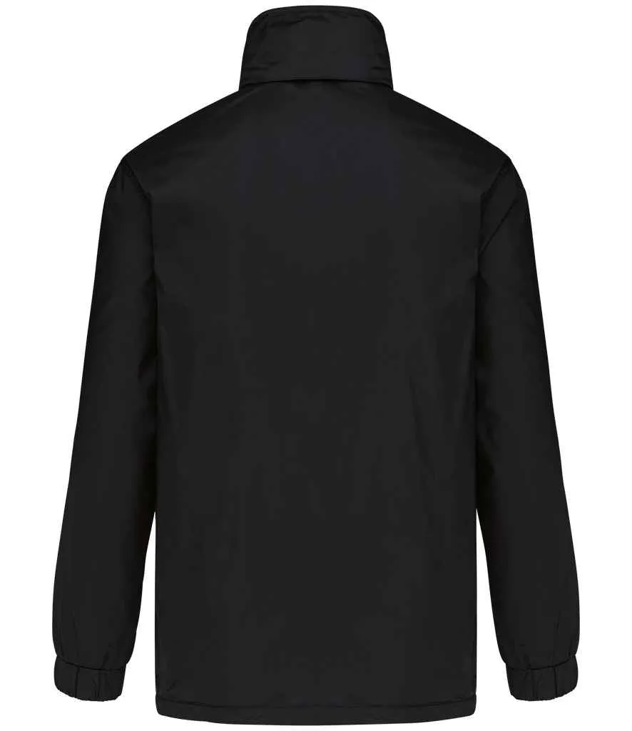 Kariban Lined Windbreaker Jacket | Black