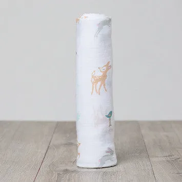 Lulujo Baby™  Little Fawns Muslin Cotton Swaddling Blanket by Mary Meyer