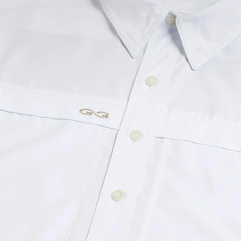 Men's GameGuard White Original Microfiber Shirt 1023WHT