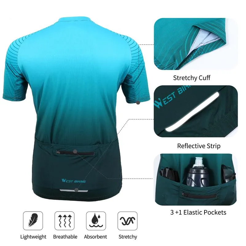 Professional Cycling Set MTB Bike Clothing Racing Bicycle Clothes Uniform Summer Quick-dry Cycling Jersey Set