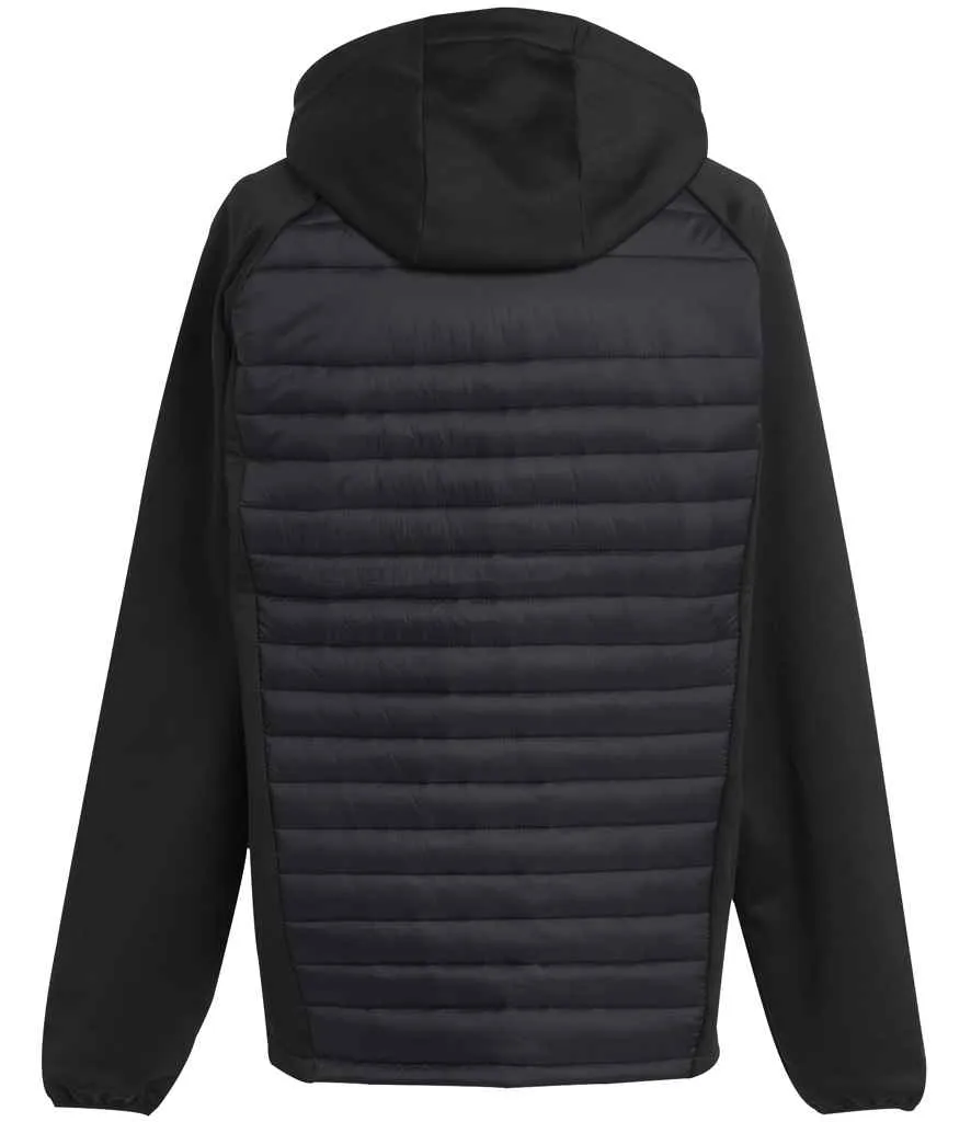 Regatta Navigate Hybrid Jacket | Black/Orange Pop