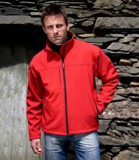 Result Classic Soft Shell Jacket | Red