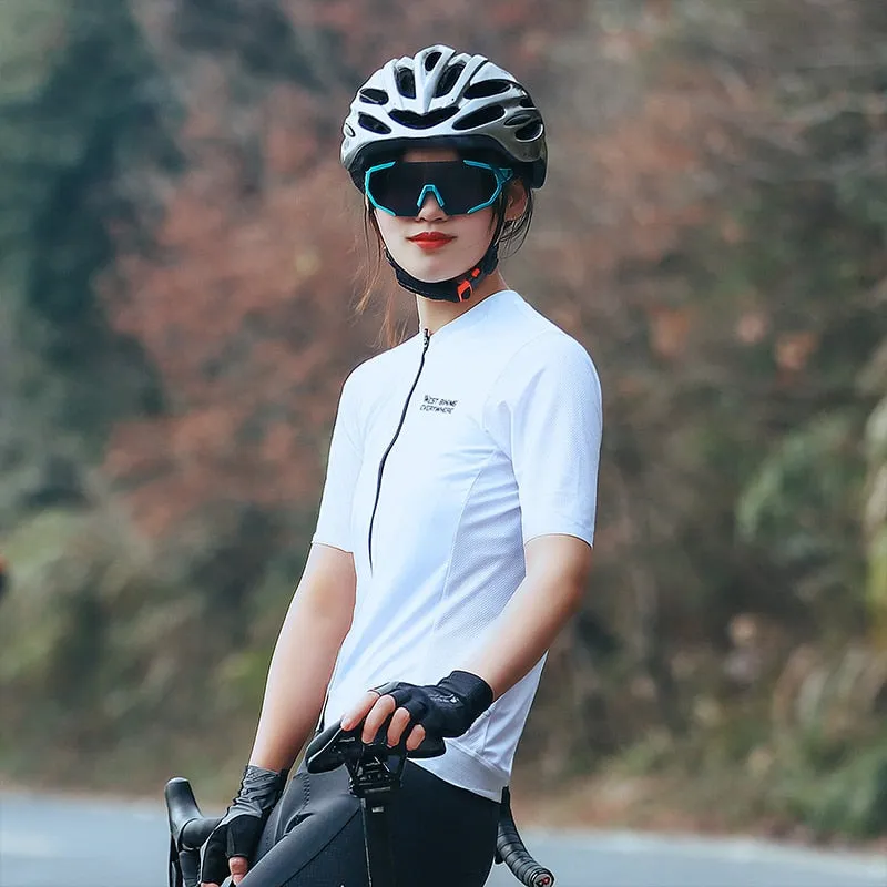 Summer Men's Cycling Jersey Short Sleeve Women's Sports T-shirt Motocross MTB Enduro Breathable S-3XL Bike Clothing