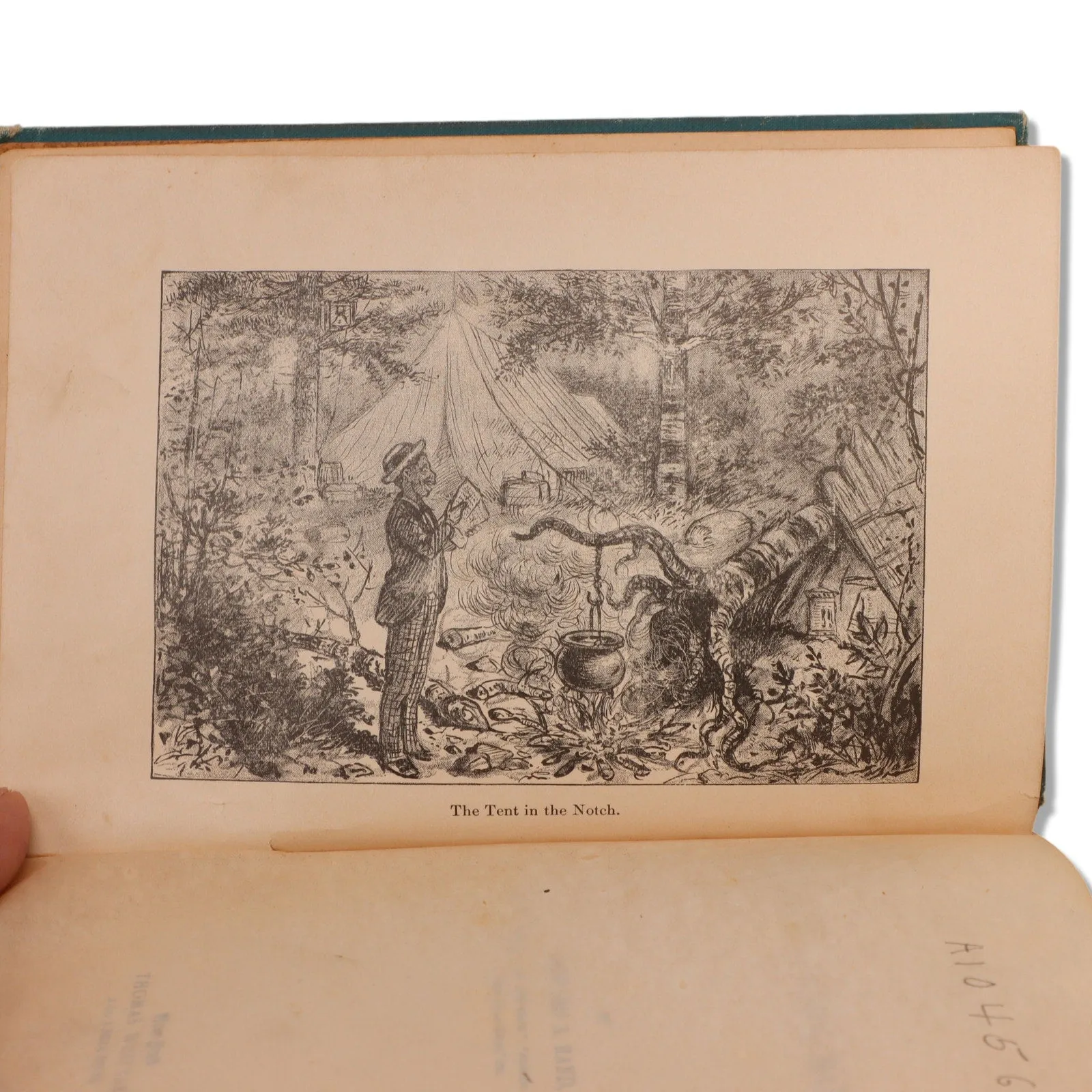 The Tent in the Notch E.A. Rand 1881 1st Edition Thomas Whittaker, New York