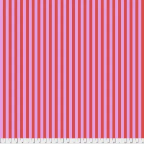 Tula Pink - Tent Stripe in Poppy - Free Spirit Fabrics