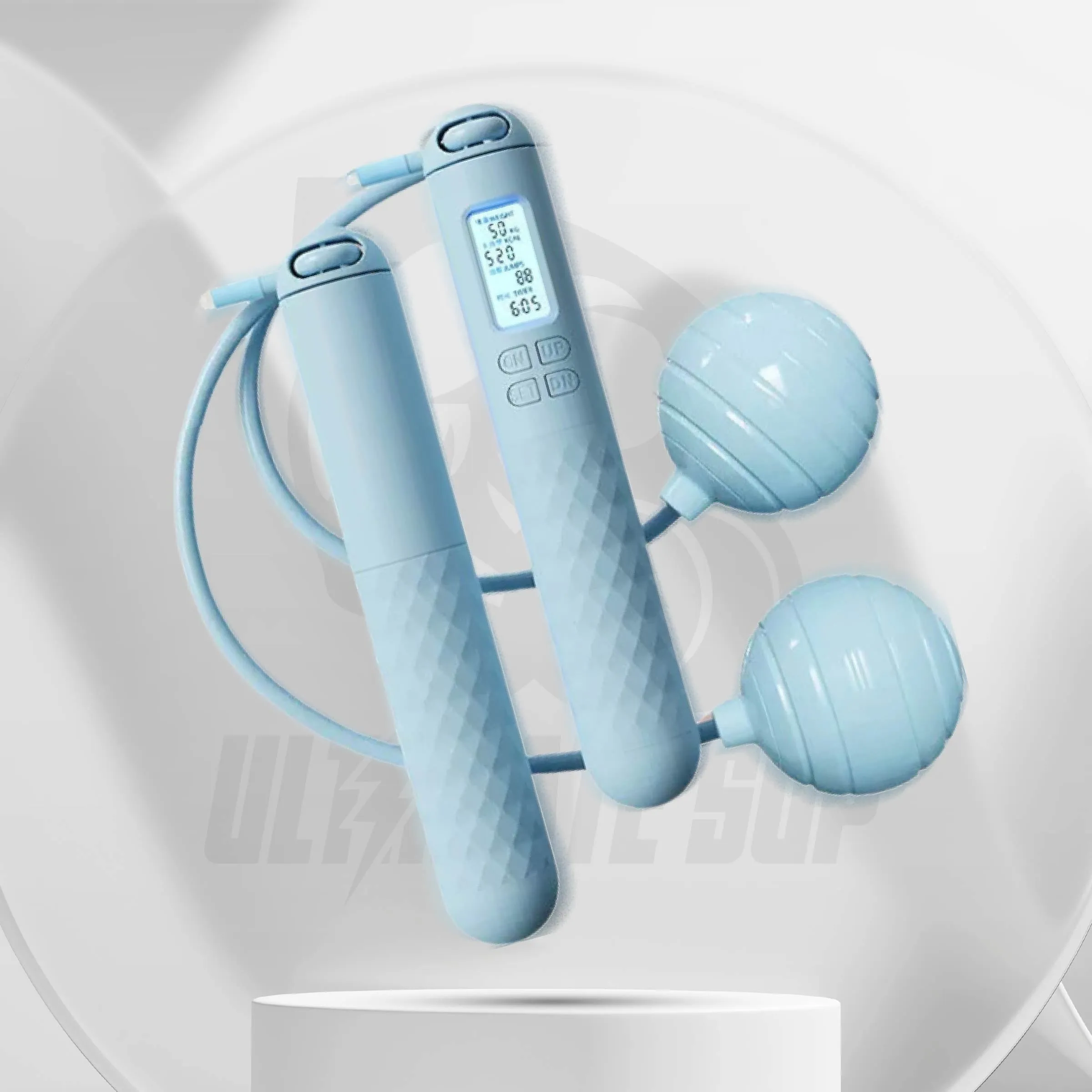 Ultimate Sup Digital Wireless Jumping Rope,  Intelligent Counting, Timing, Anti Slip, Exercise Skipping Rope For Fitness