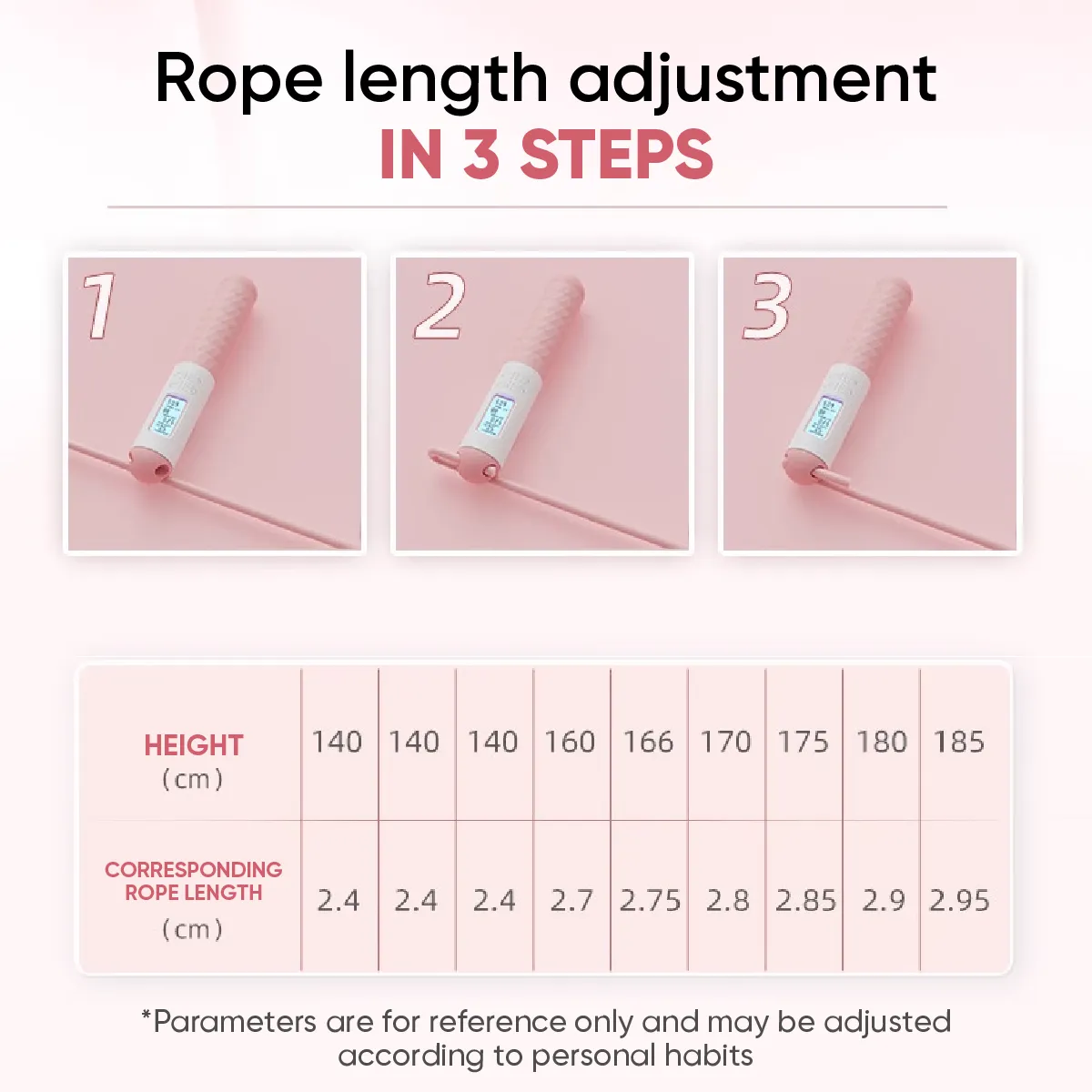 Ultimate Sup Digital Wireless Jumping Rope,  Intelligent Counting, Timing, Anti Slip, Exercise Skipping Rope For Fitness