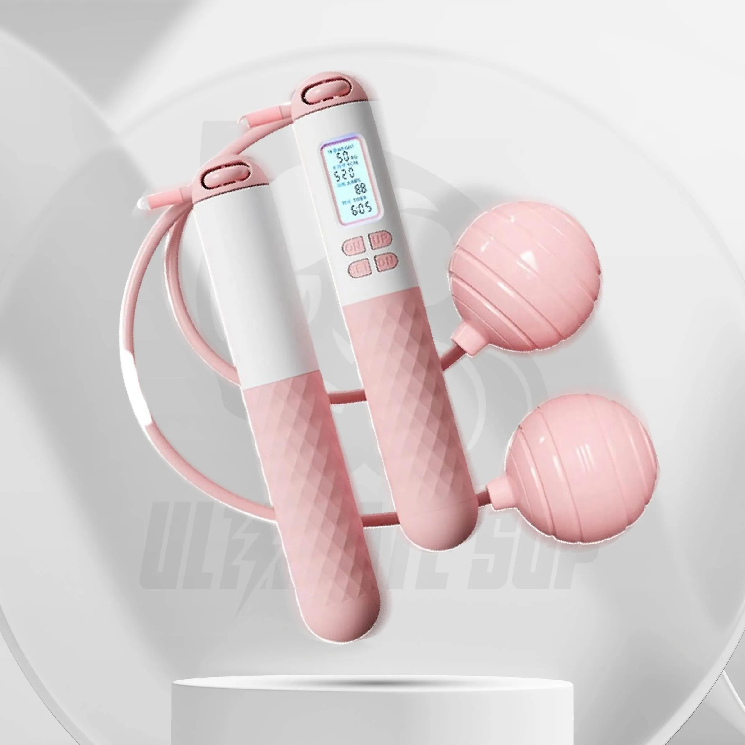 Ultimate Sup Digital Wireless Jumping Rope,  Intelligent Counting, Timing, Anti Slip, Exercise Skipping Rope For Fitness