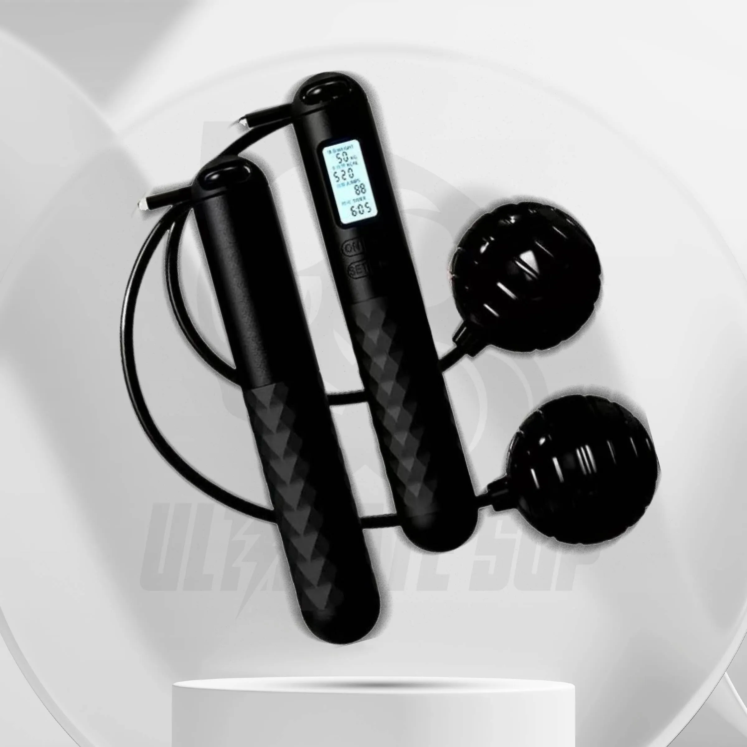 Ultimate Sup Digital Wireless Jumping Rope,  Intelligent Counting, Timing, Anti Slip, Exercise Skipping Rope For Fitness