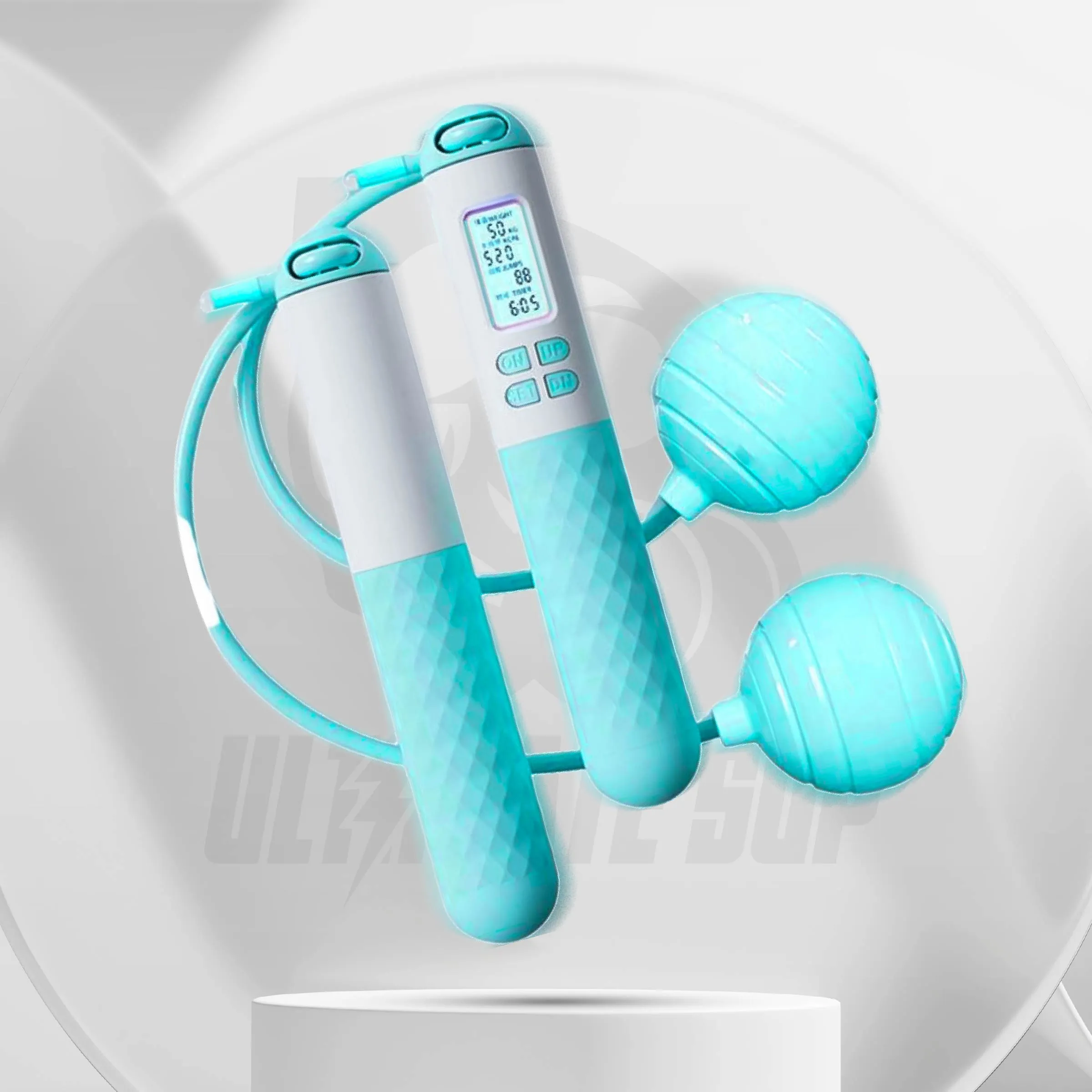 Ultimate Sup Digital Wireless Jumping Rope,  Intelligent Counting, Timing, Anti Slip, Exercise Skipping Rope For Fitness