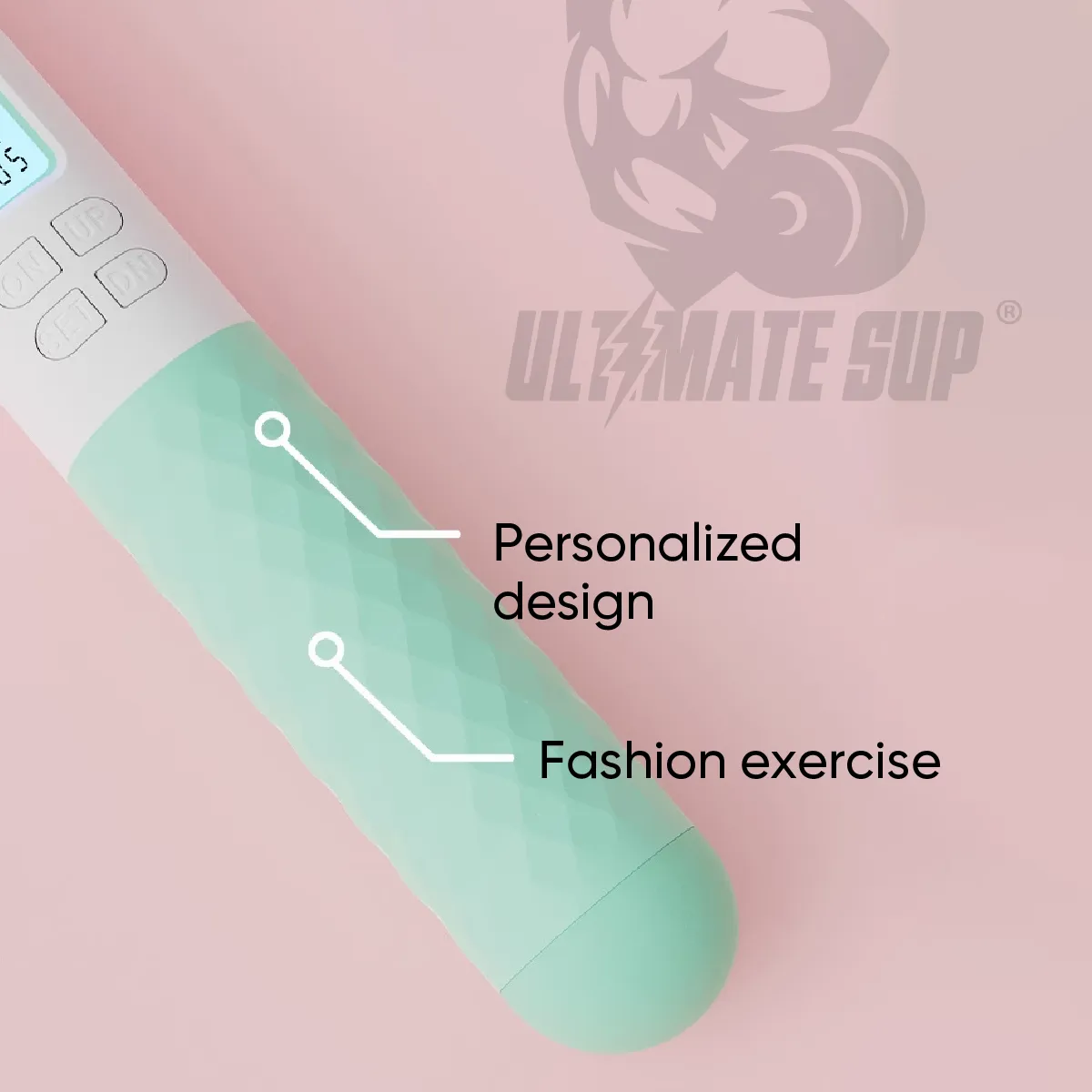 Ultimate Sup Digital Wireless Jumping Rope,  Intelligent Counting, Timing, Anti Slip, Exercise Skipping Rope For Fitness