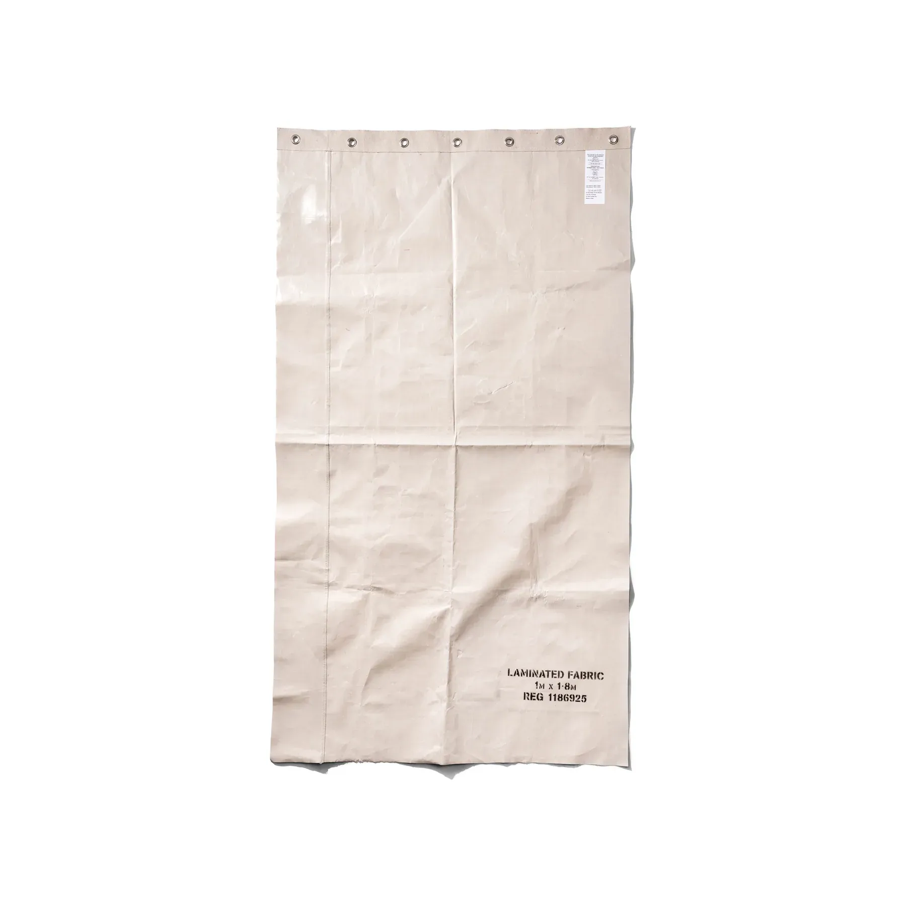 WHITE LAMINATED FABRIC SHEET