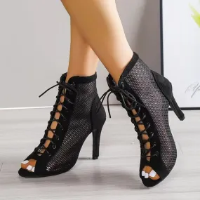 Women High Top Cutout Shoes
